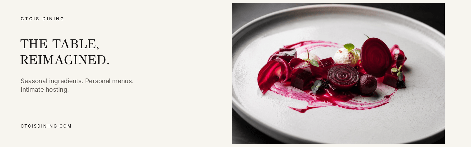 CTCIS Dining – The Table, Reimagined